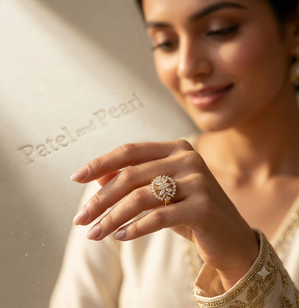 The Golden Leaf Ring
