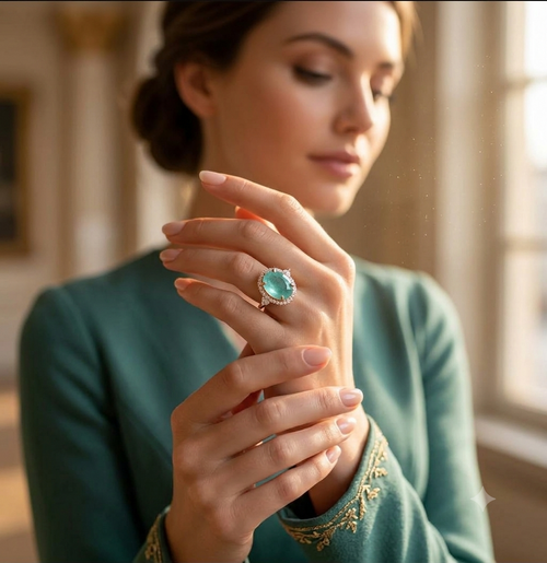 The Mint Glow Ring