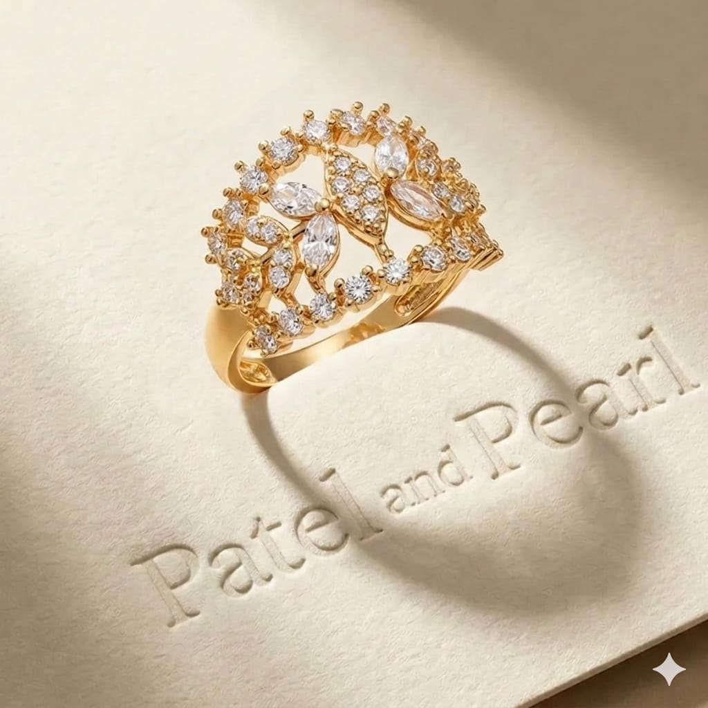 The Golden Leaf Ring