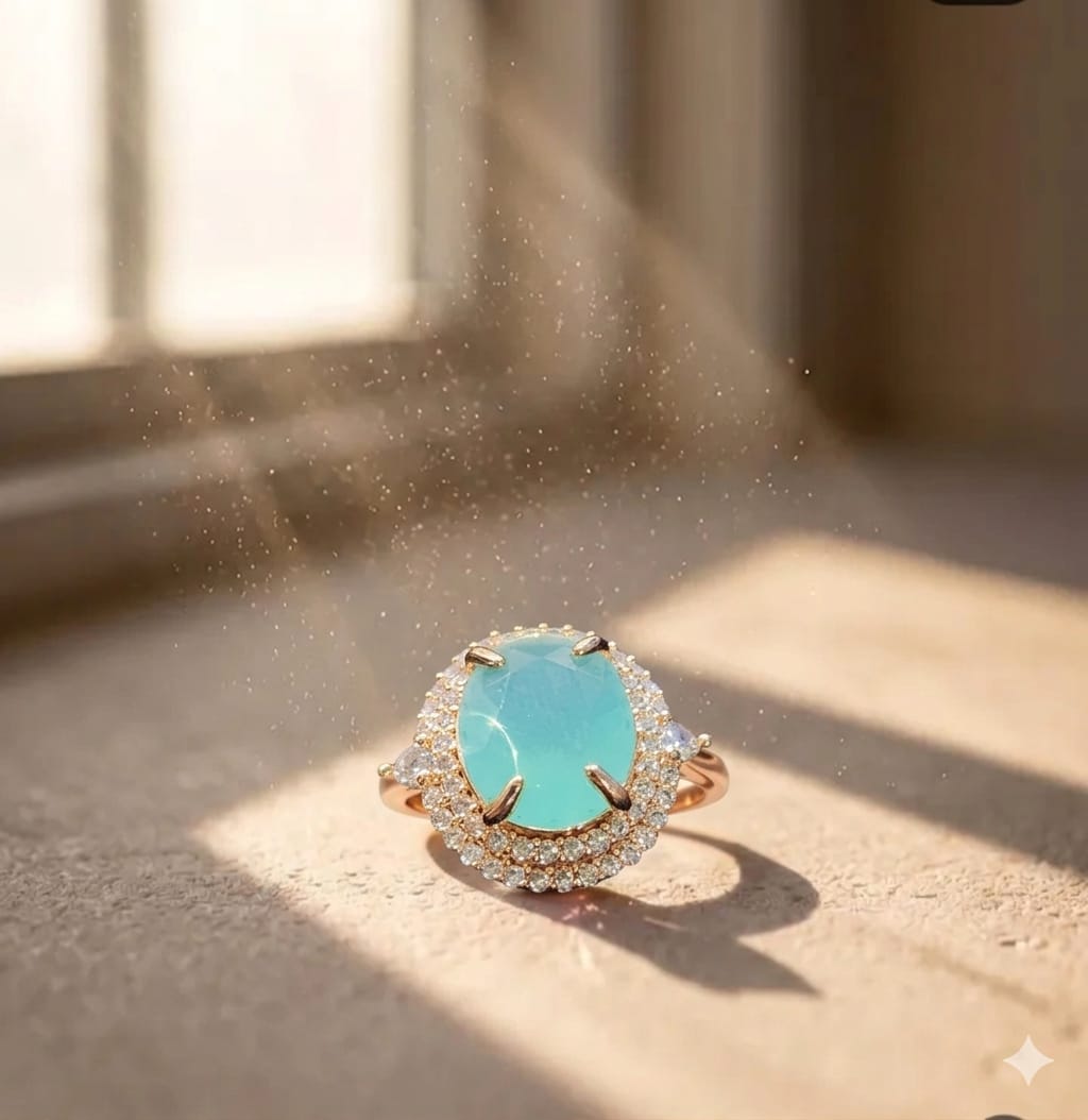 The Mint Glow Ring